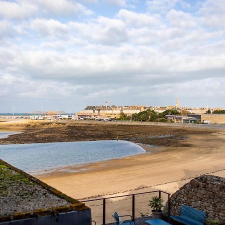 Les Letruns - Appart - 3 Pers - Vue Sur La Mer Saint-Malo Eksteriør bilde