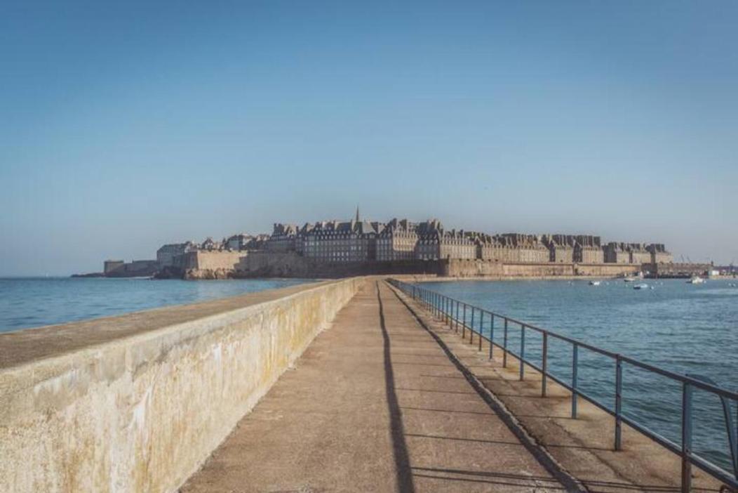 Les Letruns - Appart - 3 Pers - Vue Sur La Mer Saint-Malo Eksteriør bilde