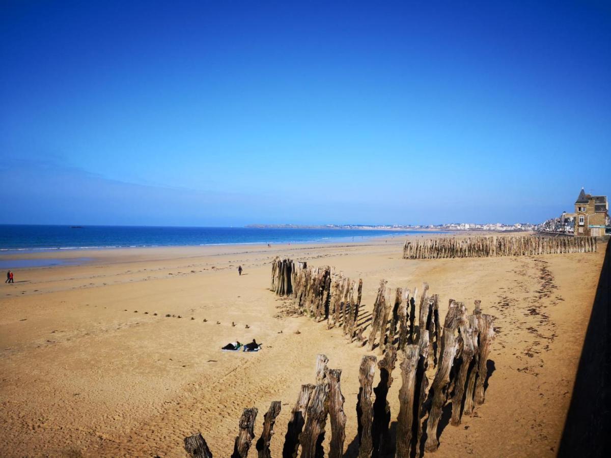 Les Letruns - Appart - 3 Pers - Vue Sur La Mer Saint-Malo Eksteriør bilde